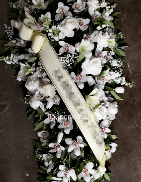 Copribara rose bianche o rosse o fiori assortiti