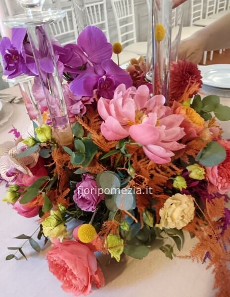 Composizione e centrotavola 