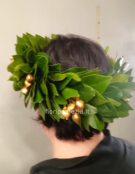 Coroncina 200 foglie di alloro x laurea