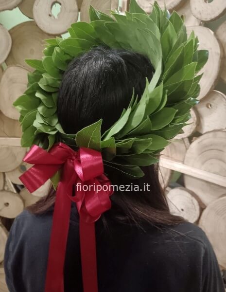 Coroncina di alloro x laurea 300 foglie